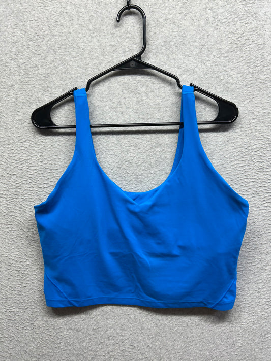 Lululemon Align Tank Top Pipe Size 14 Dream Blue