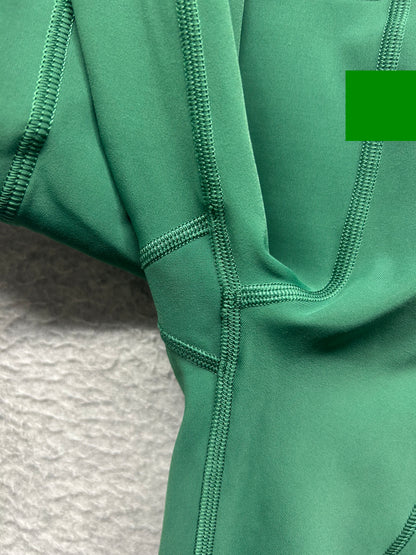 Lululemon Power Thru High-Rise Tight 25" Size 2 Everglade Green