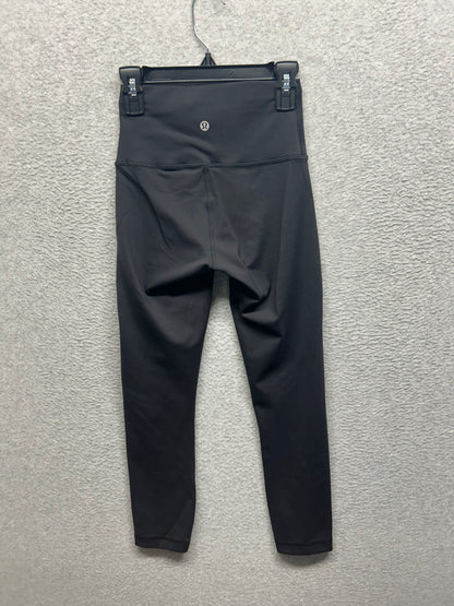 Lululemon Wunder Train High-Rise Crop 23" Size 2 Black