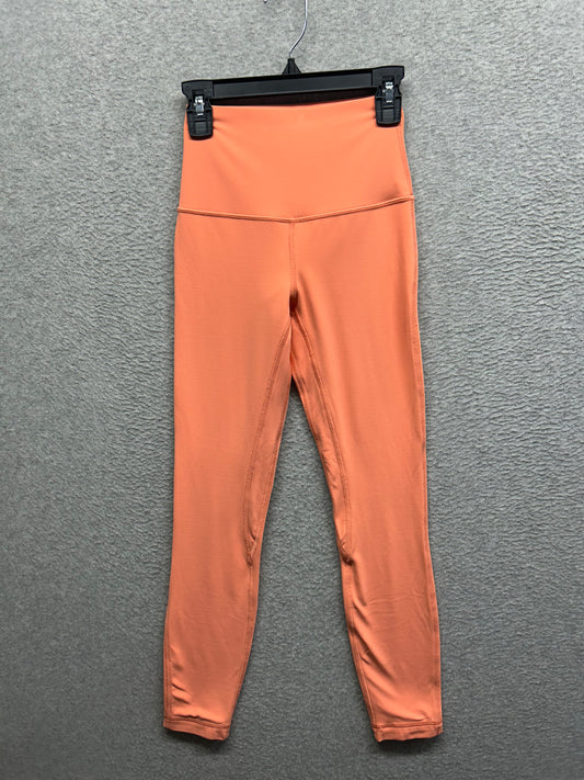 Lululemon Align High-Rise Pant 25" Size 2 Sunny Coral