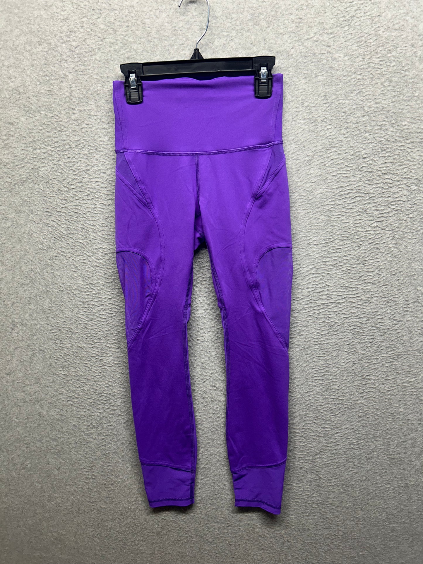 Lululemon Wunder Train Mesh Panel High-Rise Tight 25" Size 2 (Square) Atomic Purple