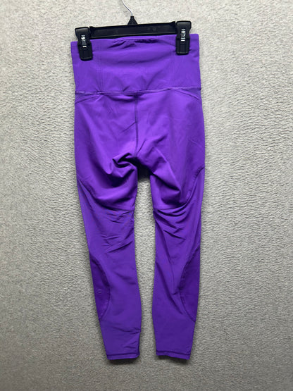 Lululemon Wunder Train Mesh Panel High-Rise Tight 25" Size 2 (Square) Atomic Purple