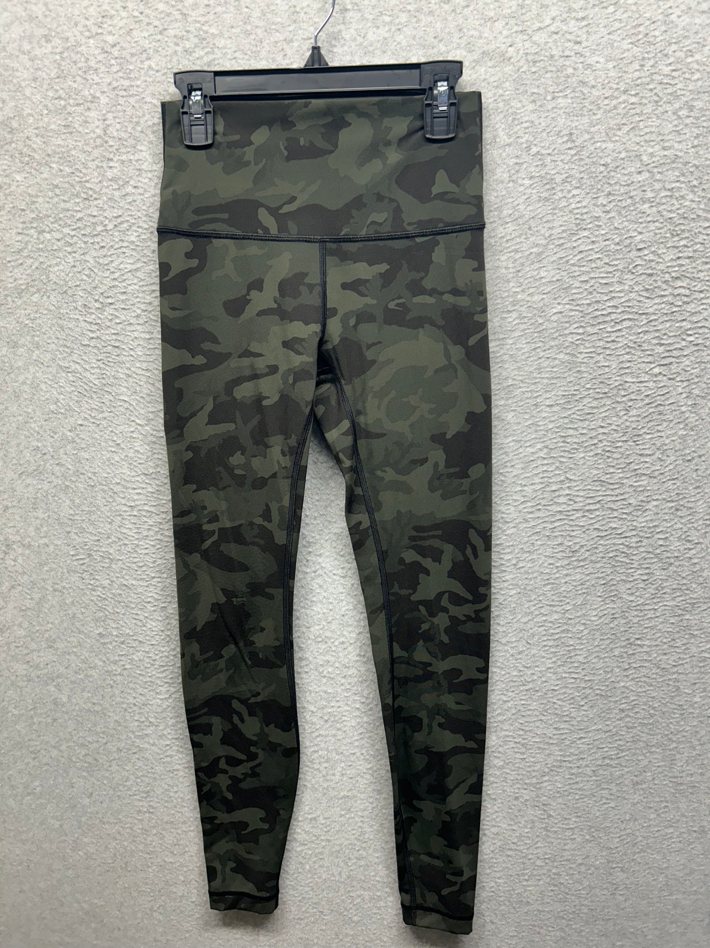Lululemon Wunder Under High-Rise Tight 28" Size 4 Incognito Camo Multi Gator Green