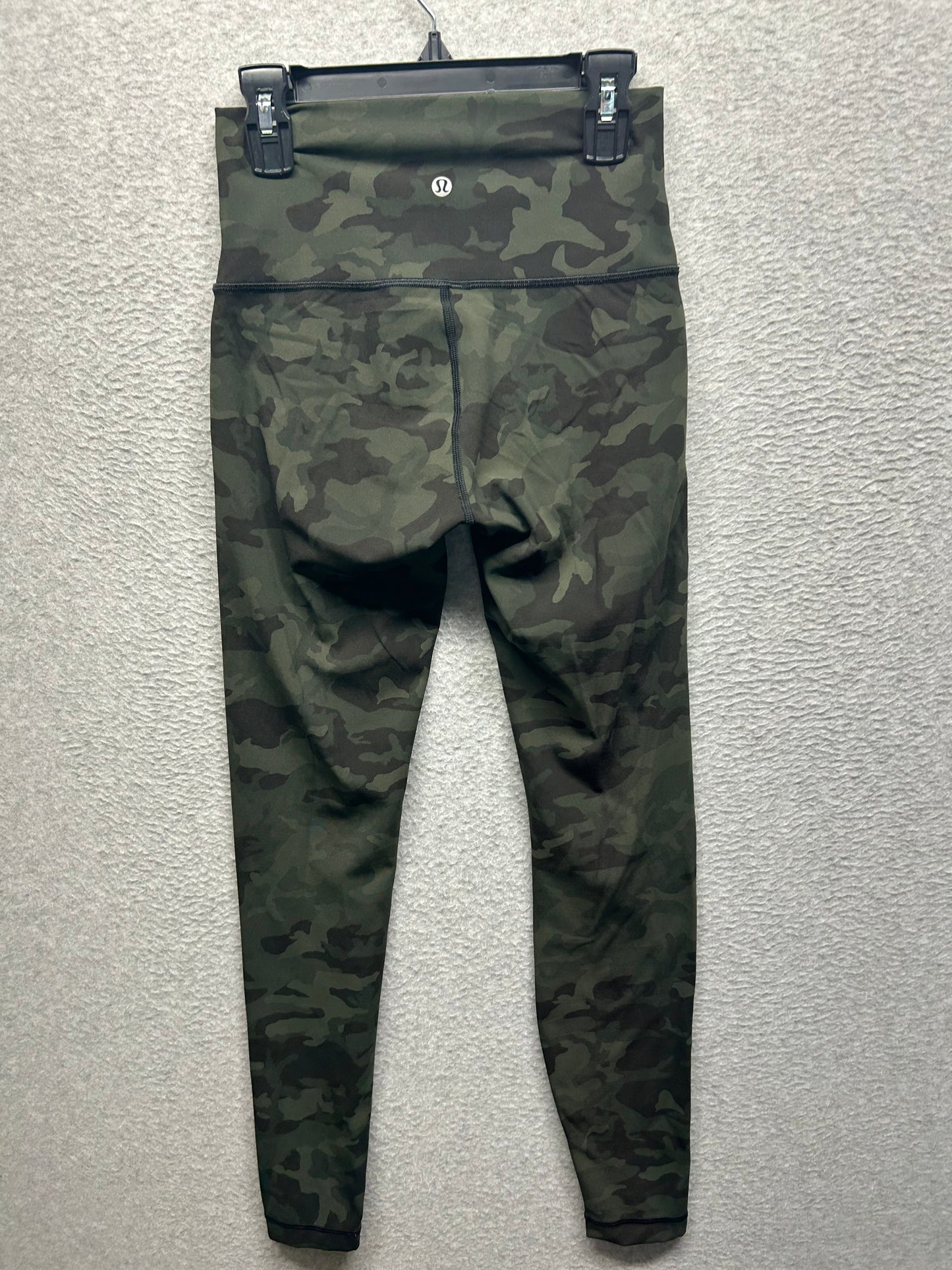 Lululemon Wunder Under High-Rise Tight 28" Size 4 Incognito Camo Multi Gator Green