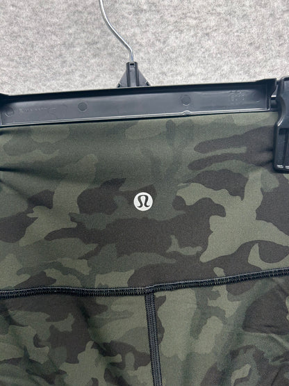 Lululemon Wunder Under High-Rise Tight 28" Size 4 Incognito Camo Multi Gator Green