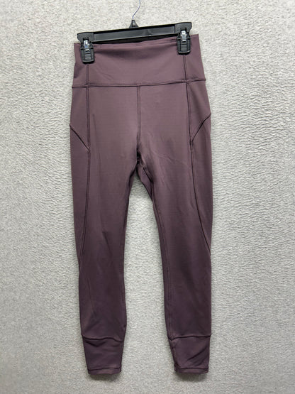 Lululemon In Movement 7/8 Tight Everlux 25" Size 4 Vintage Grape