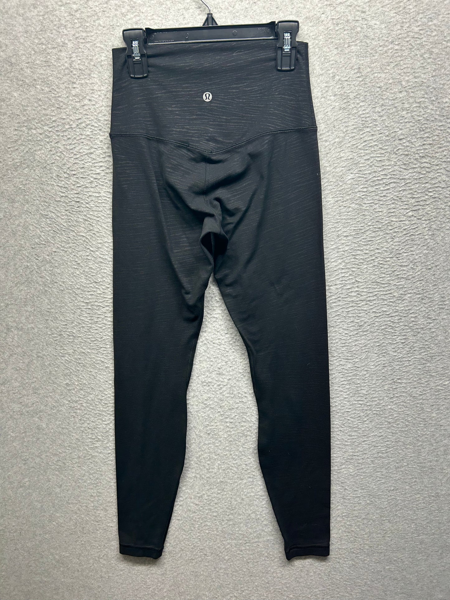 Lululemon Align Pant 28" Size 4 Stride Emboss Black
