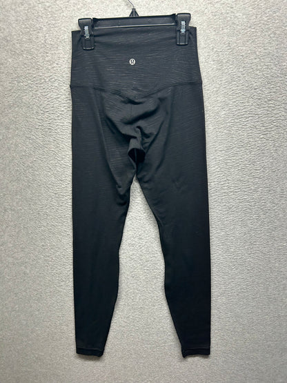 Lululemon Align Pant 28" Size 4 Stride Emboss Black