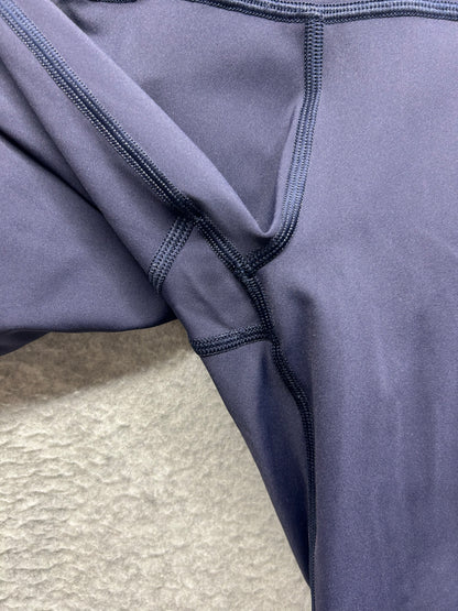 Lululemon Fast & Free Crop II Nulux 19" Size 4 True Navy
