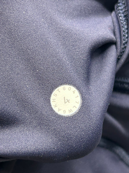 Lululemon Fast & Free Crop II Nulux 19" Size 4 True Navy