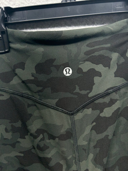 Lululemon Align Jogger Crop 23" Size 4 Incognito Camo Multi Gator Green