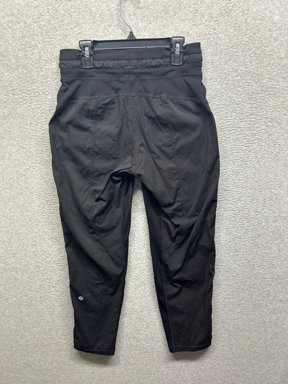 Lululemon Dance Studio Mid-Rise Crop 25" Size 4 (Square) Black