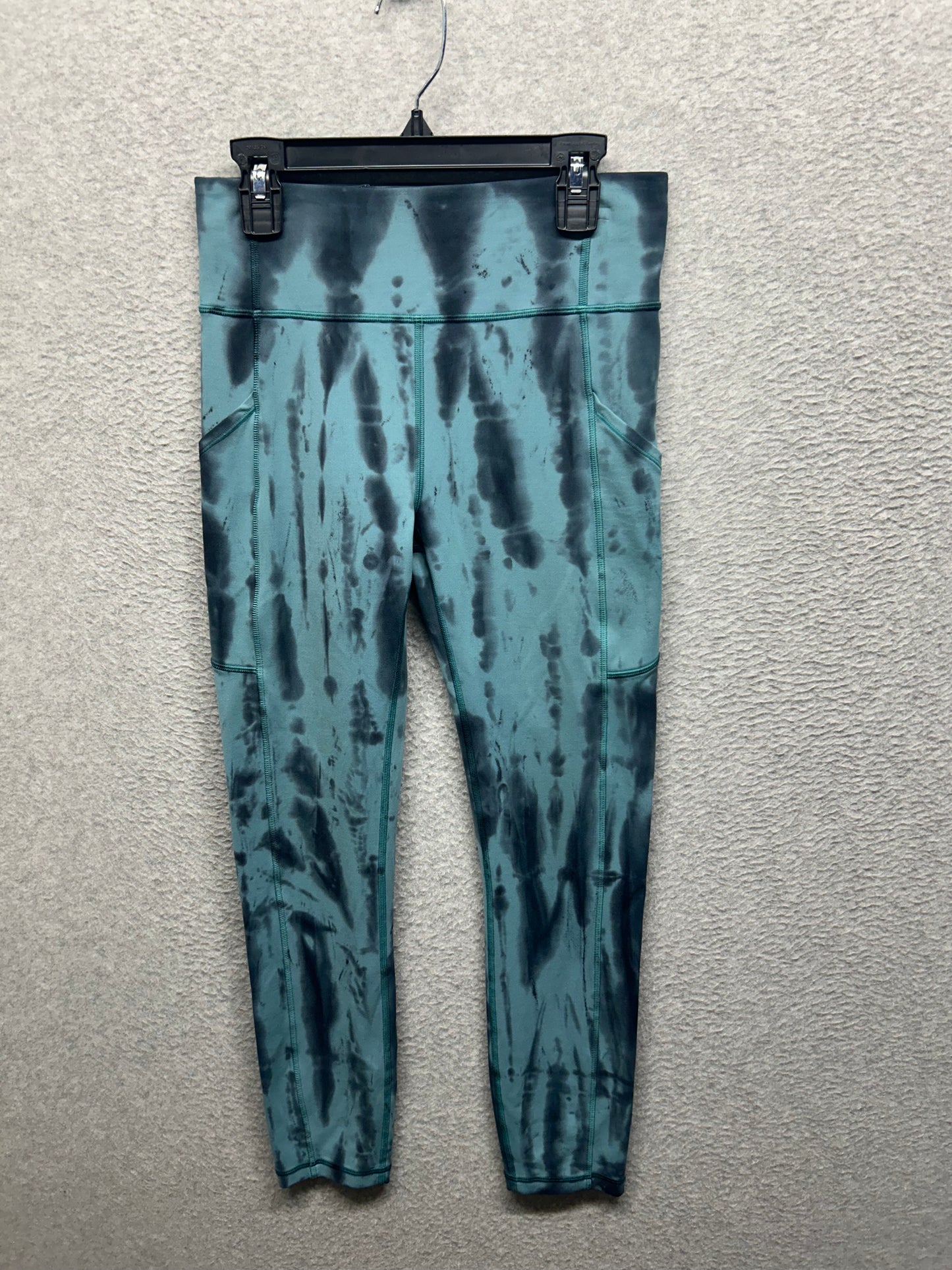 Lululemon Invigorate High-Rise Tight 25" Size 4 Forest Shibori Graphite Grey Desert Teal