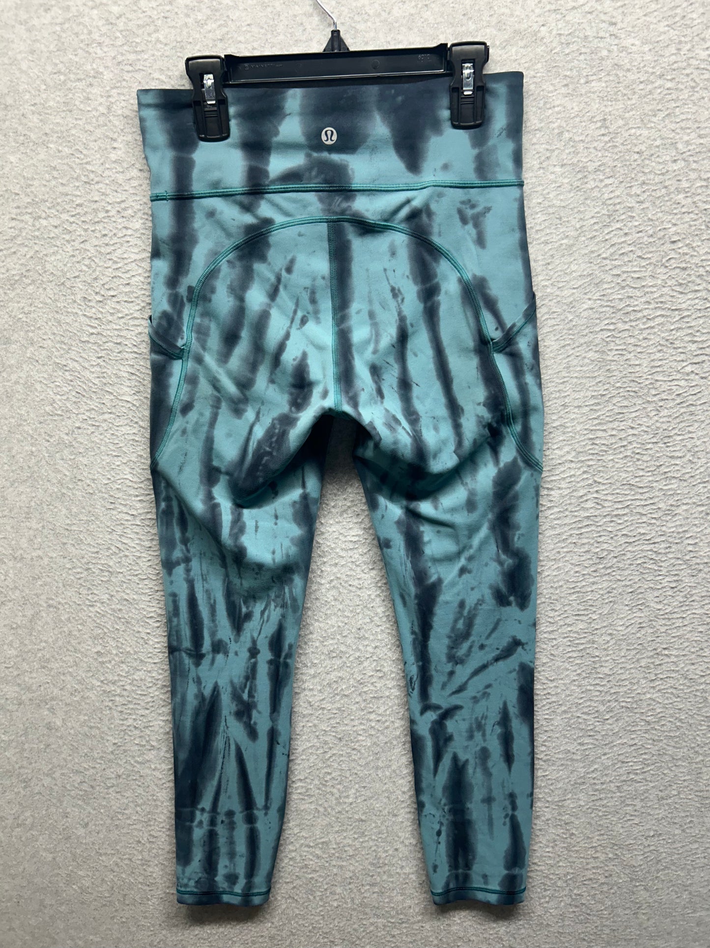 Lululemon Invigorate High-Rise Tight 25" Size 4 Forest Shibori Graphite Grey Desert Teal