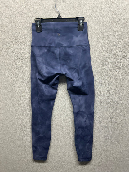 Lululemon Wunder Train High-Rise Tight 25" Size 4 Diamond Dye Shade Naval Blue
