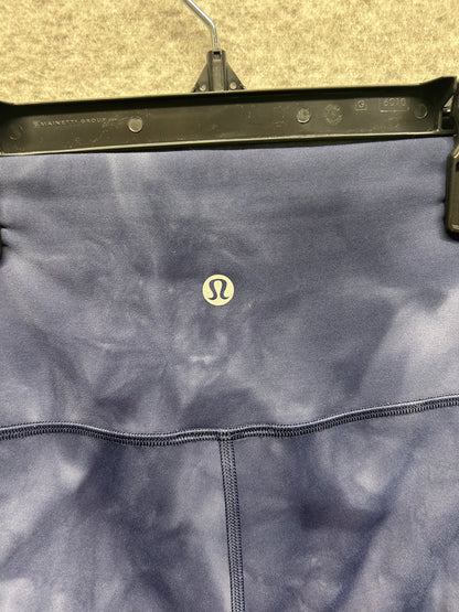 Lululemon Wunder Train High-Rise Tight 25" Size 4 Diamond Dye Shade Naval Blue