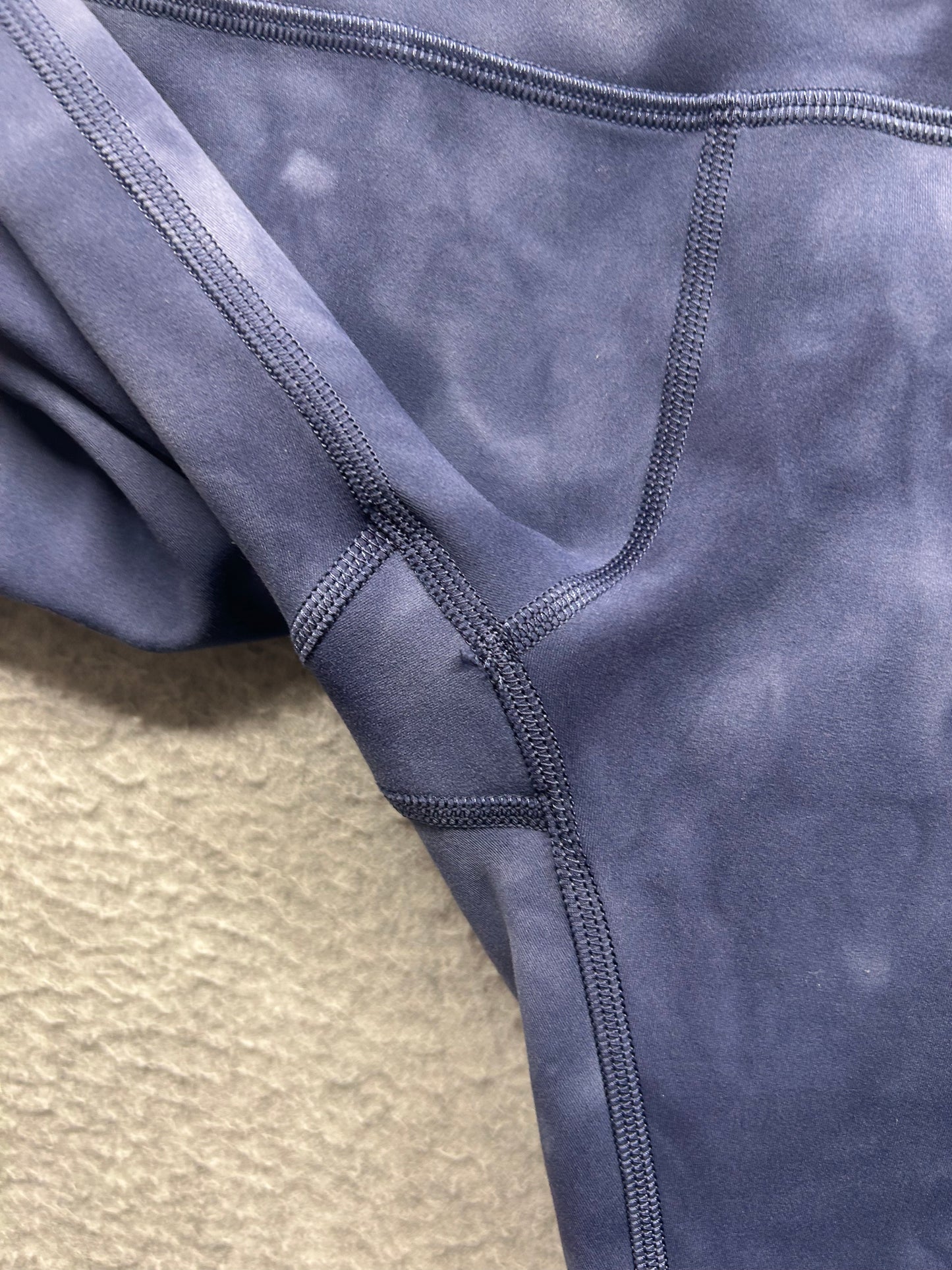 Lululemon Wunder Train High-Rise Tight 25" Size 4 Diamond Dye Shade Naval Blue