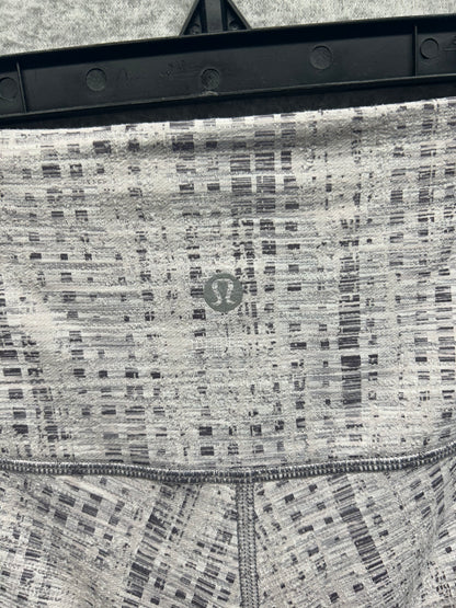 Lululemon Wunder Under Crop 21" Size 4 Action Jacquard Moonphase Silver Lining