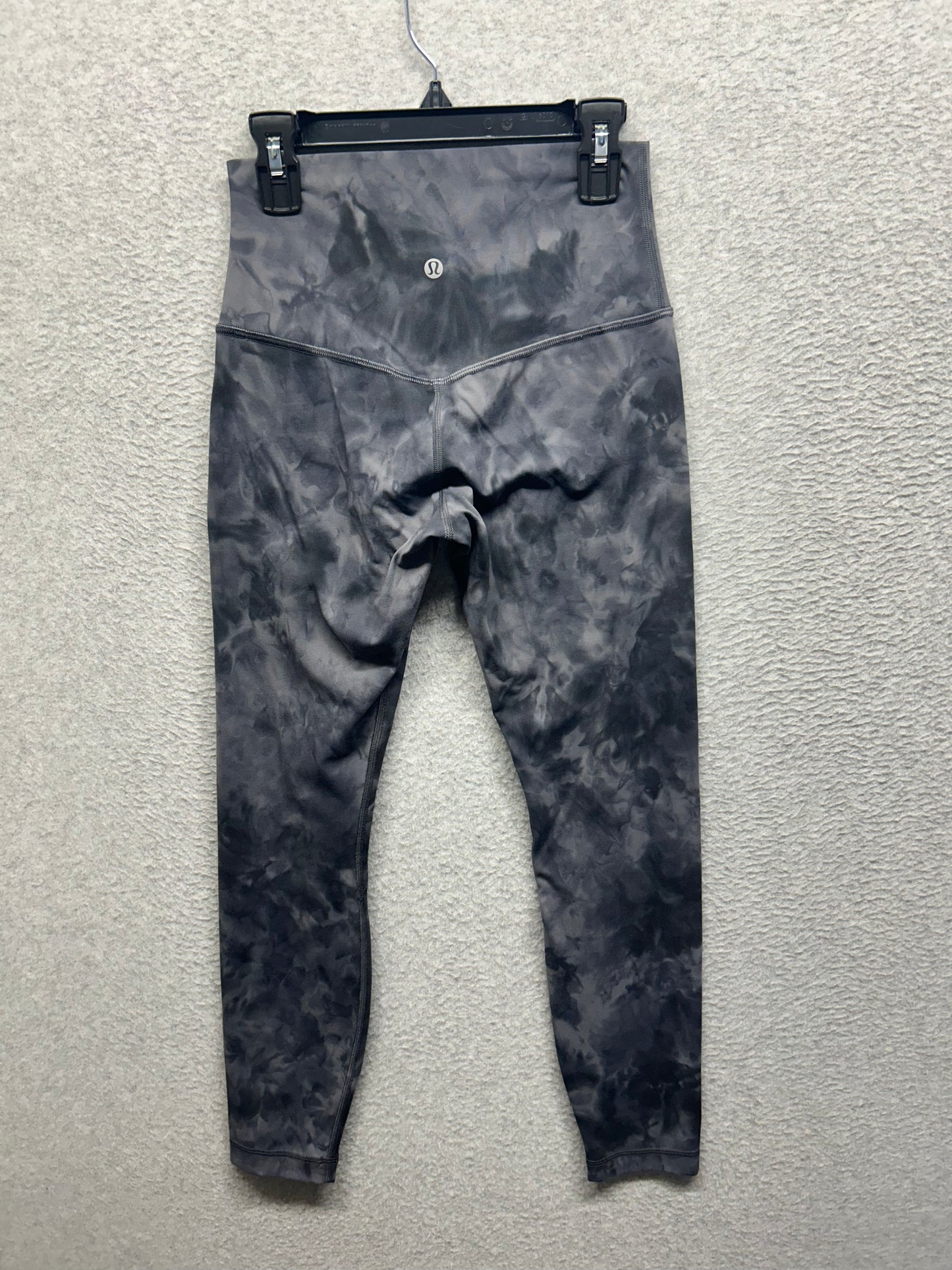 Lululemon Align High-Rise Pant 25" Size 4 Diamond Dye Pitch Grey Graphite Grey