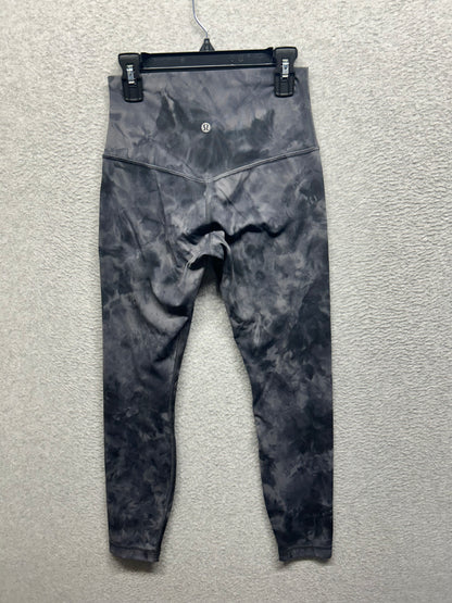 Lululemon Align High-Rise Pant 25" Size 4 Diamond Dye Pitch Grey Graphite Grey