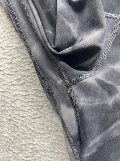 Lululemon Align High-Rise Pant 25" Size 4 Diamond Dye Pitch Grey Graphite Grey