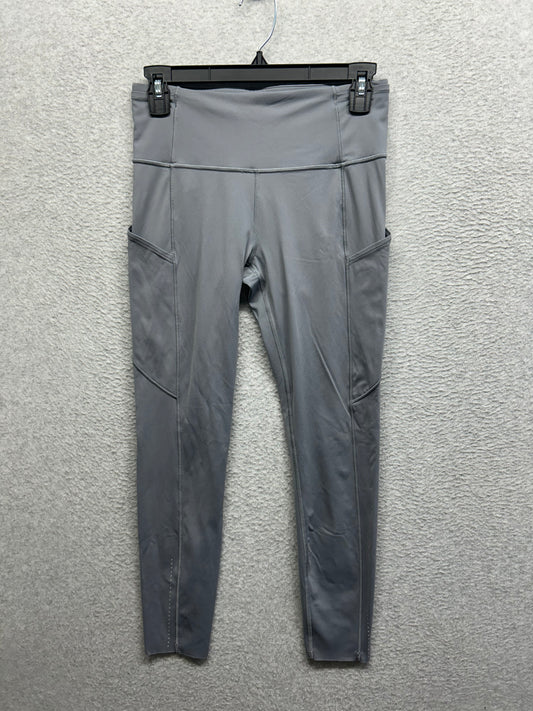 Lululemon Fast & Free 7/8 Tight II Nulux 25" Size 6 Dark Carbon