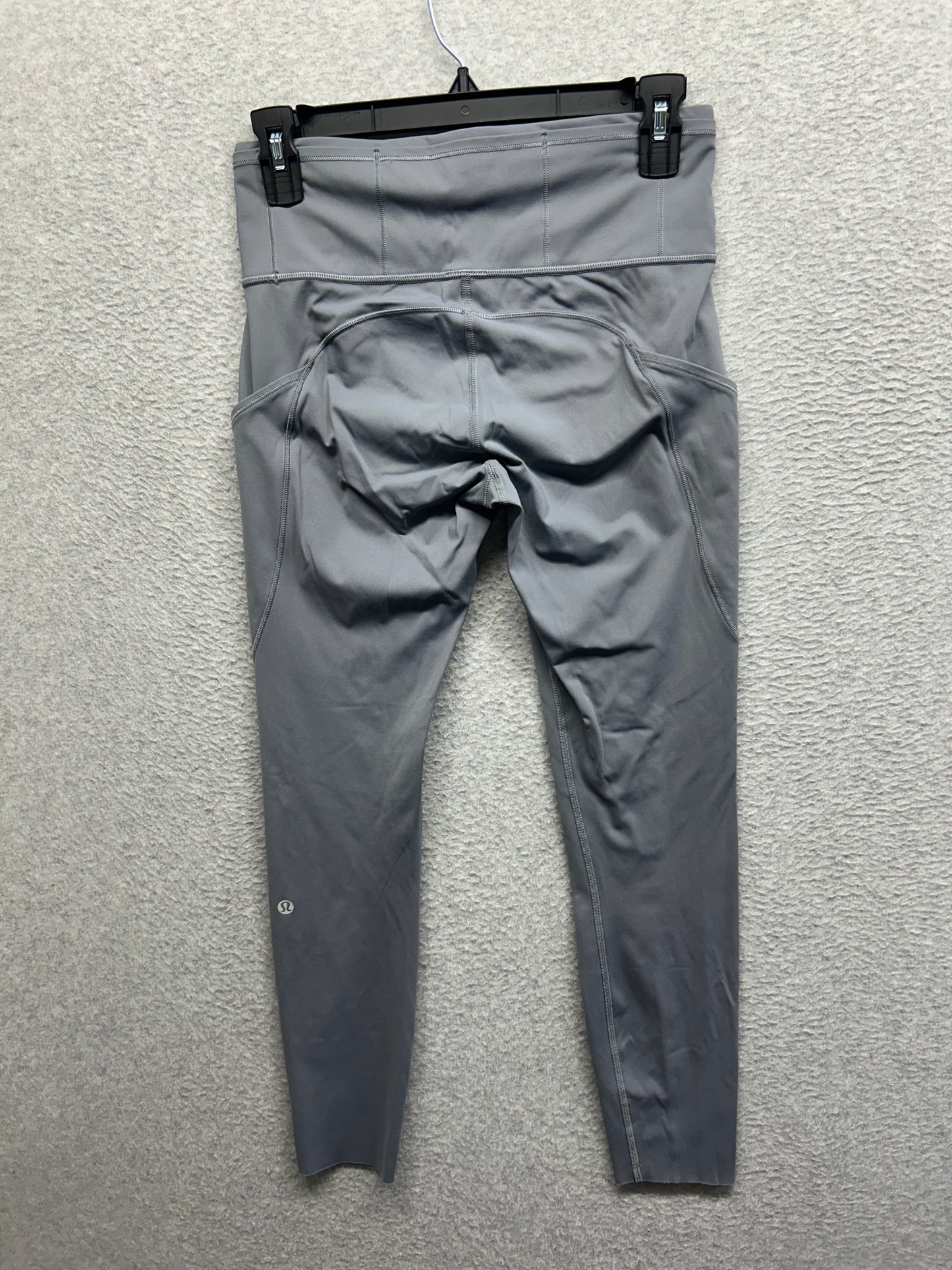 Lululemon Fast & Free 7/8 Tight II Nulux 25" Size 6 Dark Carbon