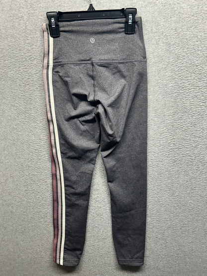 Lululemon Take A Hint 7/8 Tight 25" Size 4 Heathered Gray
