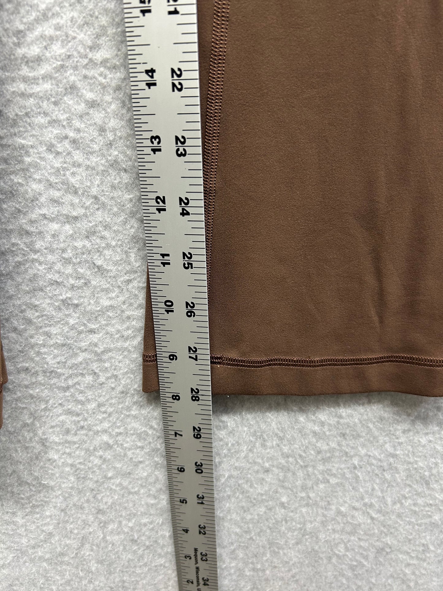Lululemon Align High-Rise Mini-Flared Pant 28" Size 6 (Square) Java