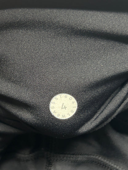 Lululemon Fast & Free Crop II 19" Size 4 Black