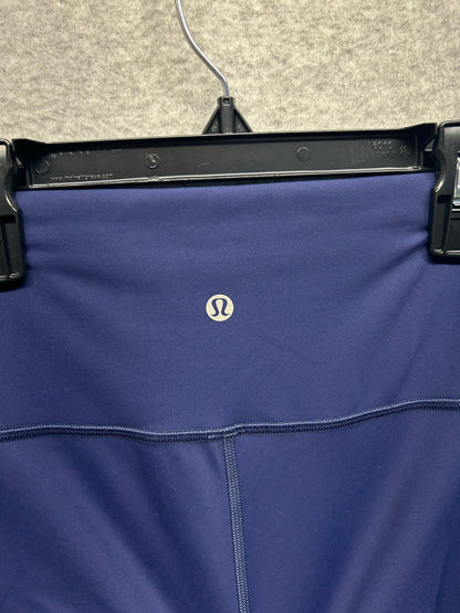Lululemon Wunder Train High-Rise Tight 28" Size 4 Night Sea