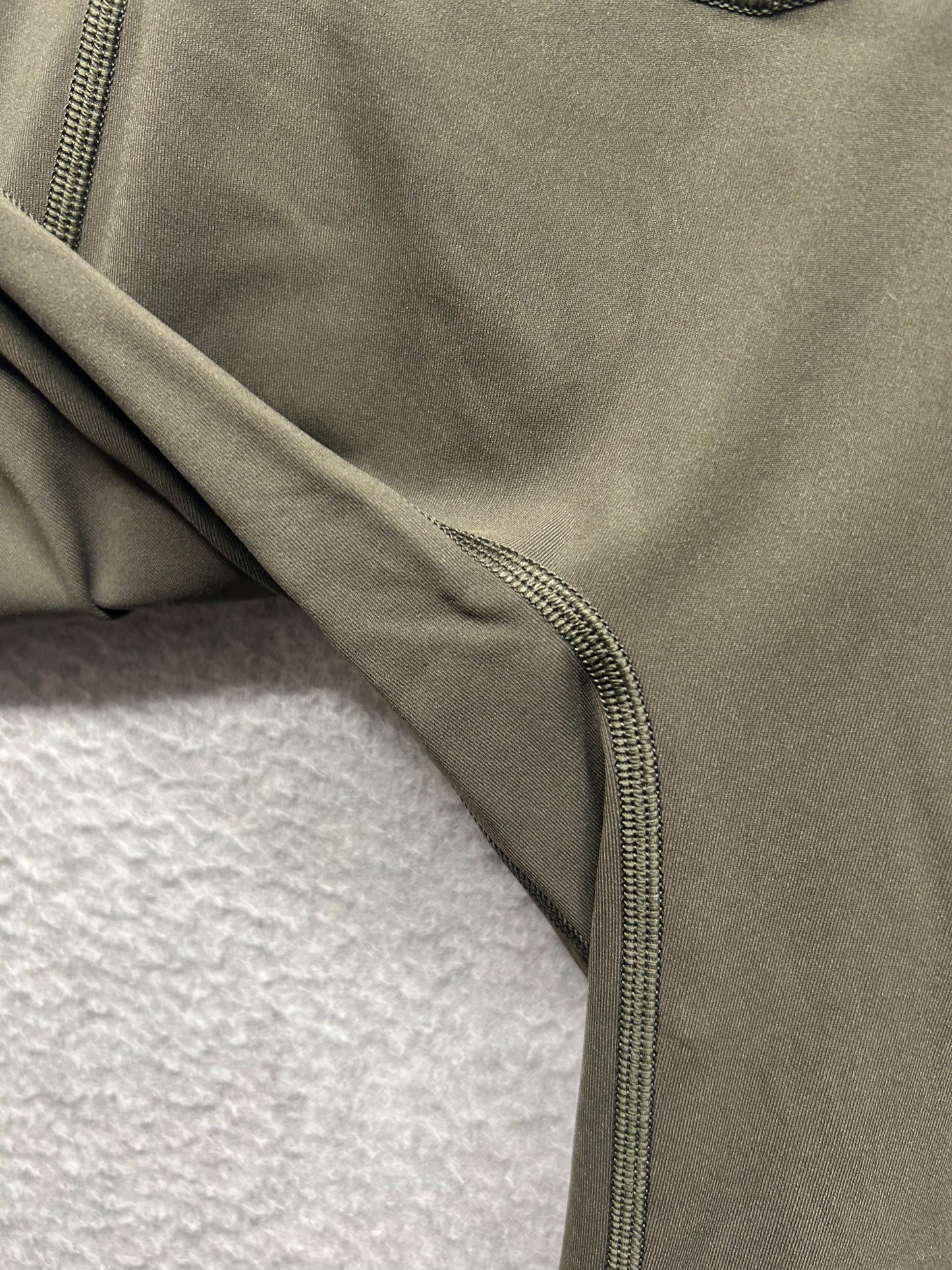 Lululemon All The Right Places Crop II 23" Size 4 Dark Olive