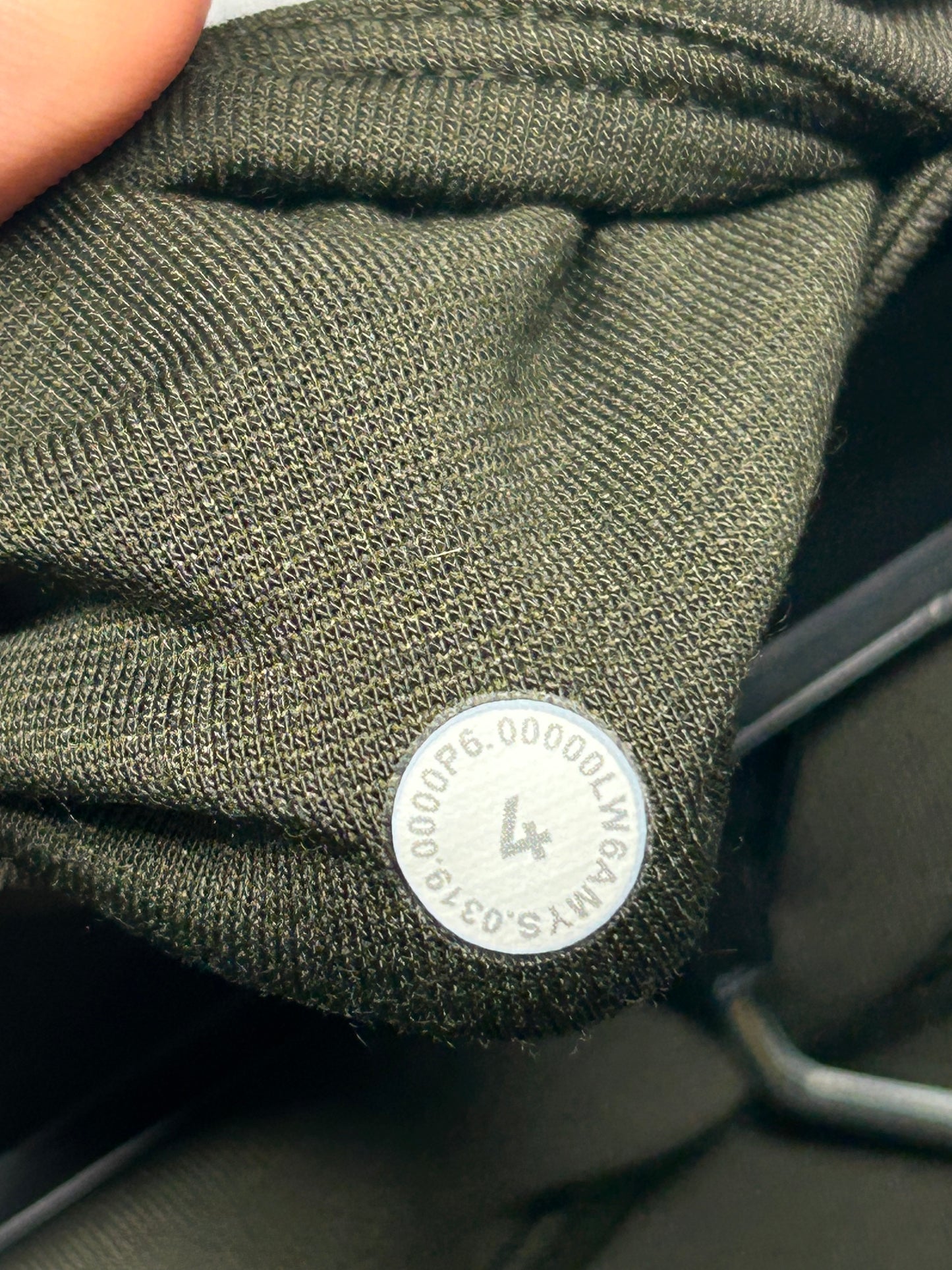 Lululemon All The Right Places Crop II 23" Size 4 Dark Olive