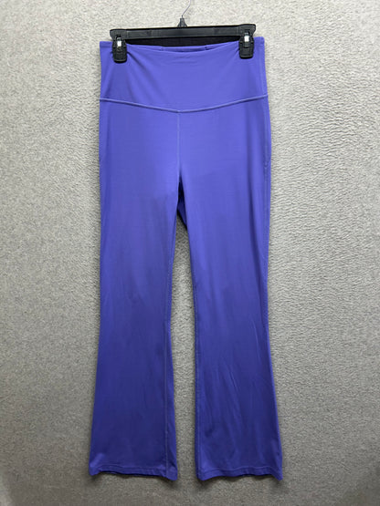 Lululemon Groove Super-High-Rise Flared Pant Nulu Size 8 Charged Indigo