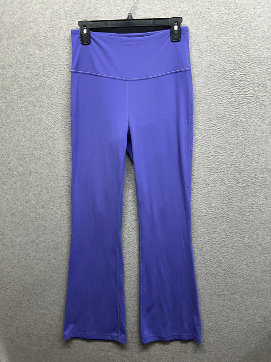 Lululemon Groove Super-High-Rise Flared Pant Nulu Size 8 Charged Indigo