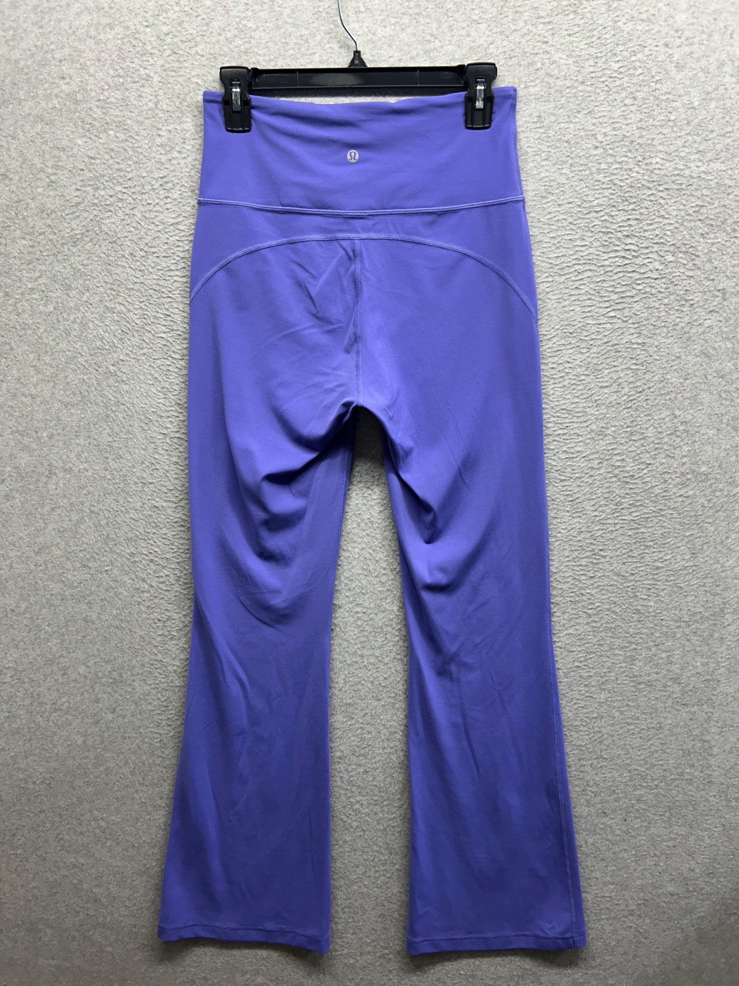 Lululemon Groove Super-High-Rise Flared Pant Nulu Size 8 Charged Indigo
