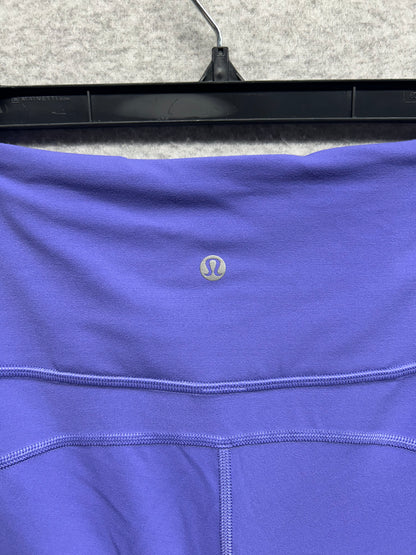 Lululemon Groove Super-High-Rise Flared Pant Nulu Size 8 Charged Indigo