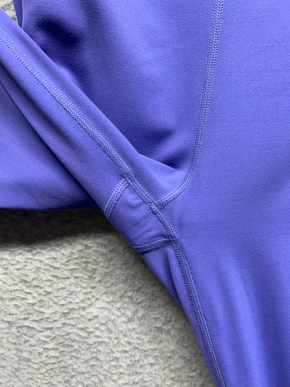 Lululemon Groove Super-High-Rise Flared Pant Nulu Size 8 Charged Indigo