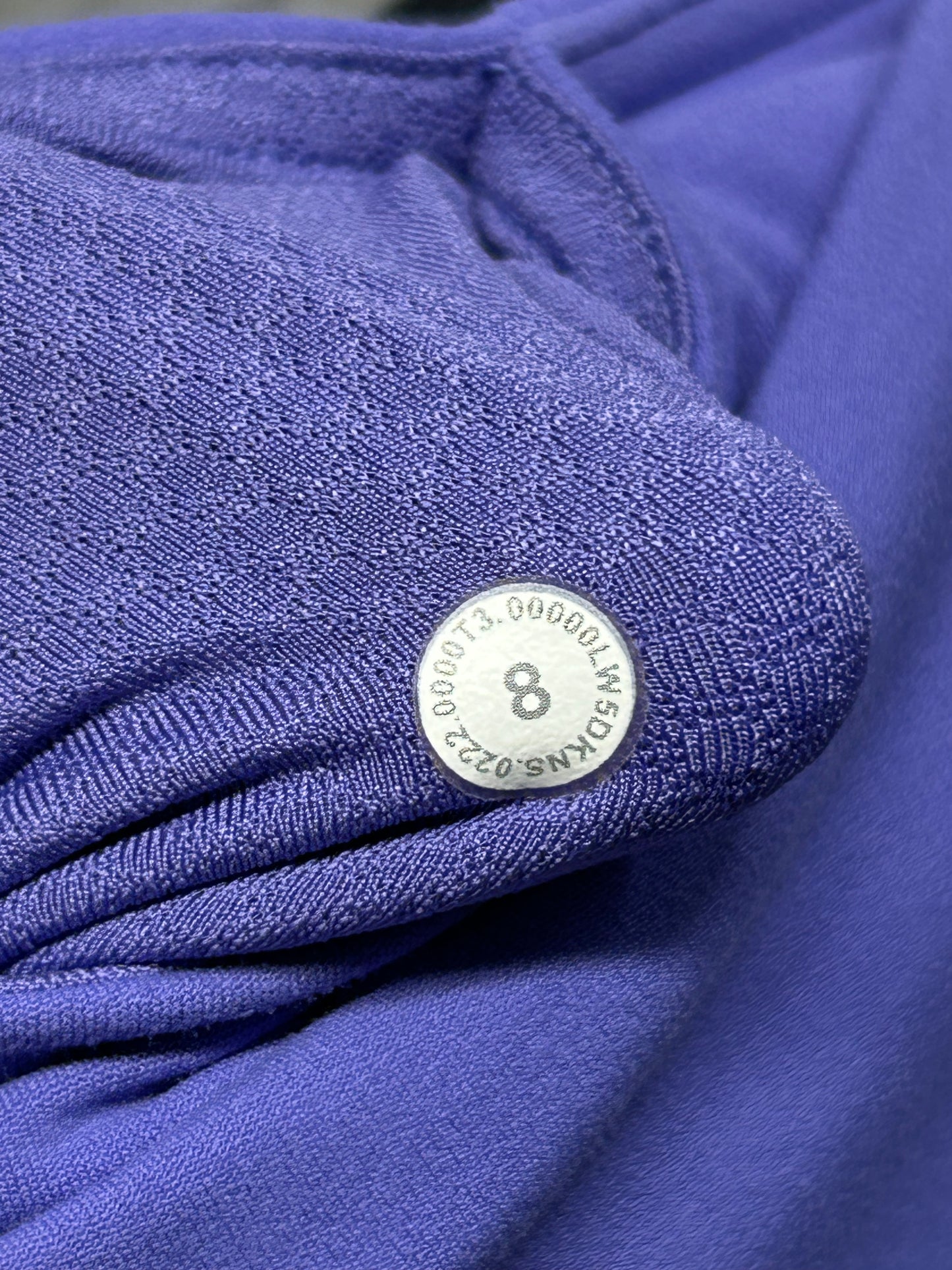 Lululemon Groove Super-High-Rise Flared Pant Nulu Size 8 Charged Indigo