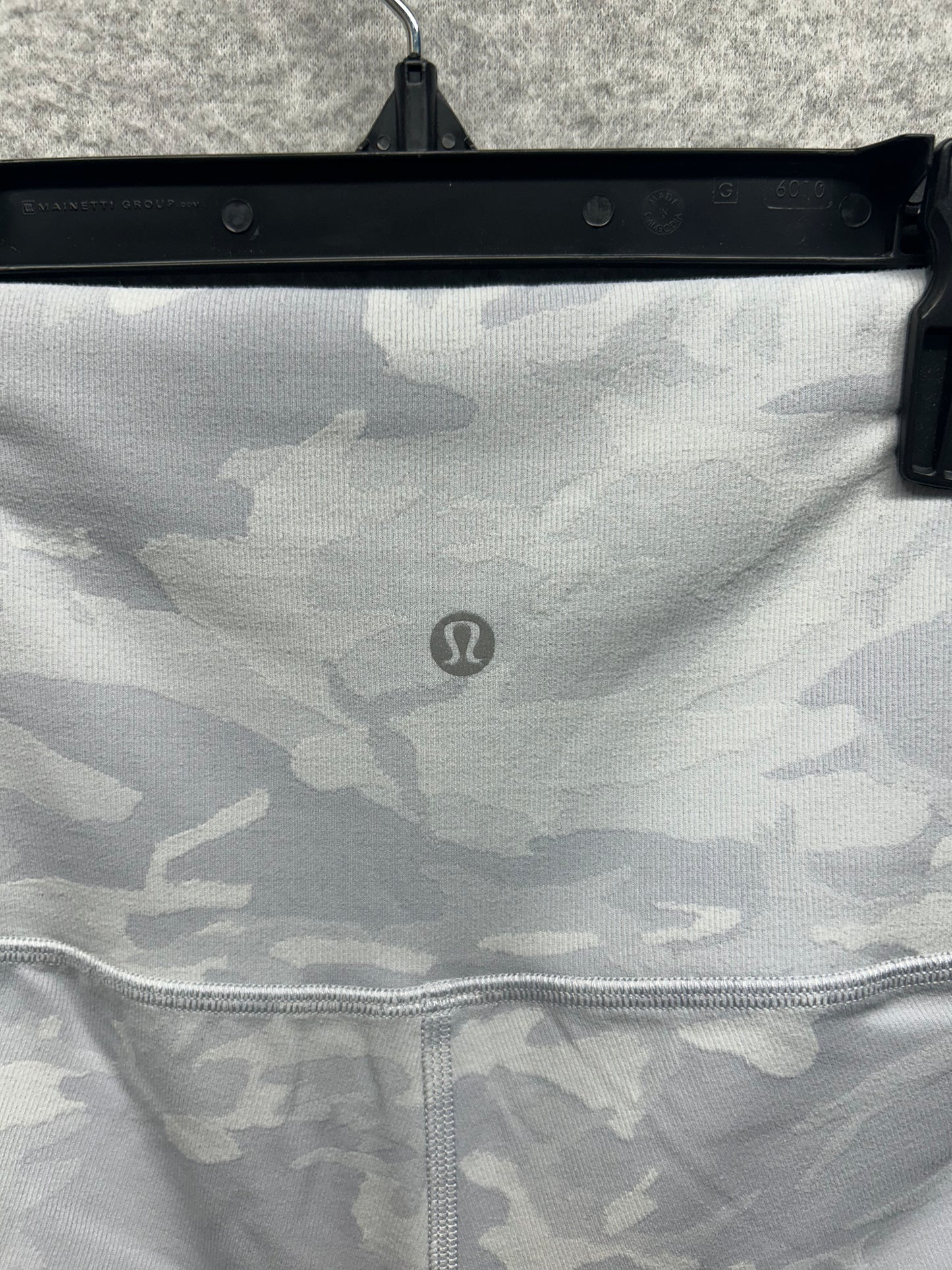 Lululemon Wunder Under High-Rise Crop 23" Size 4 Incognito Camo Jacquard Alpine White Starlight