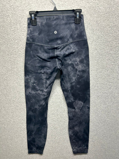 Lululemon Align Pant 25" Size 4 Diamond Dye Pitch Grey Graphite Grey
