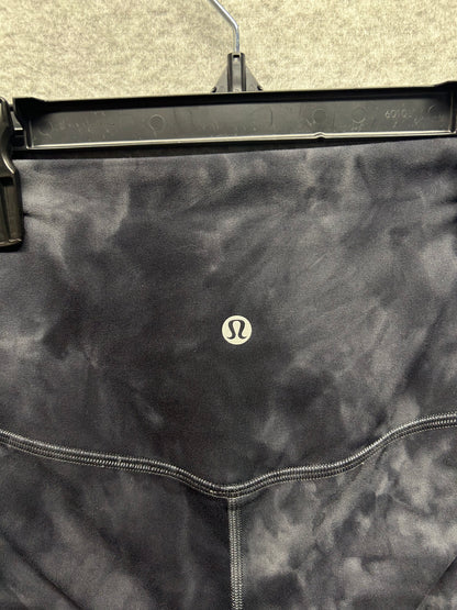 Lululemon Align Pant 25" Size 4 Diamond Dye Pitch Grey Graphite Grey