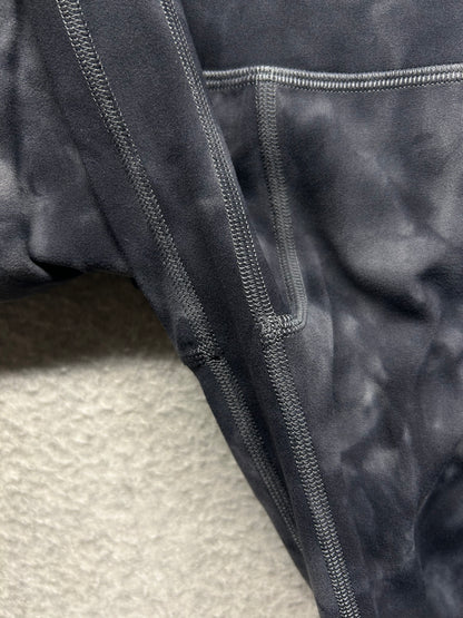 Lululemon Align Pant 25" Size 4 Diamond Dye Pitch Grey Graphite Grey
