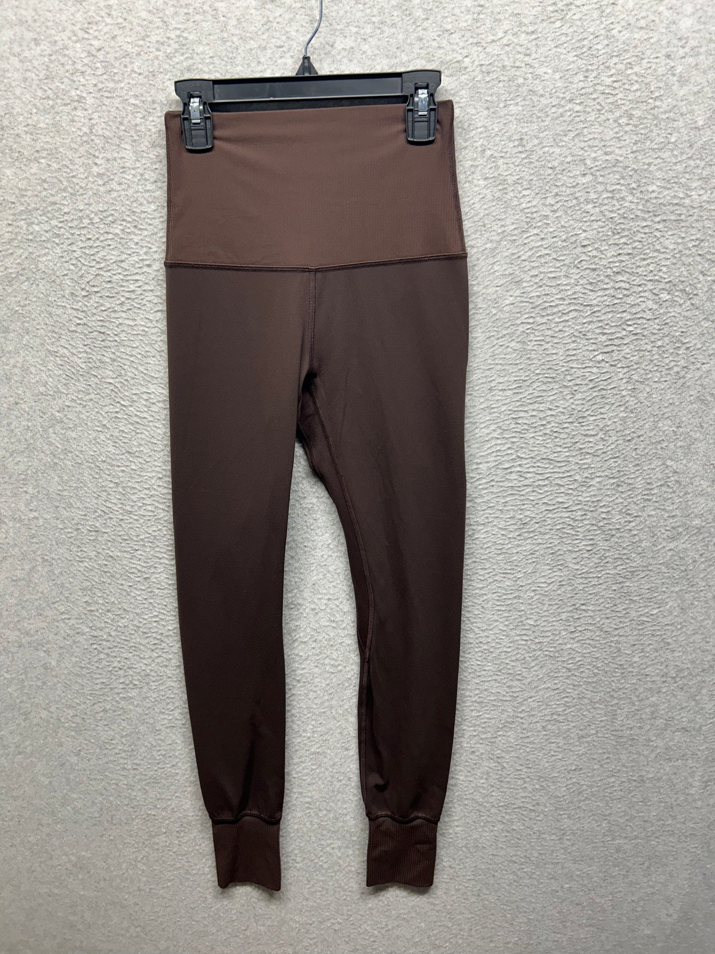 Lululemon Align Super-High-Rise Ribbed-Trim Tight 28" Size 4 (Square) Espresso