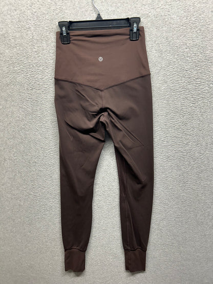 Lululemon Align Super-High-Rise Ribbed-Trim Tight 28" Size 4 (Square) Espresso