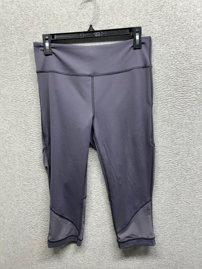 Lululemon Turn Up The Tension Crop 19" Size 10 Moonwalk
