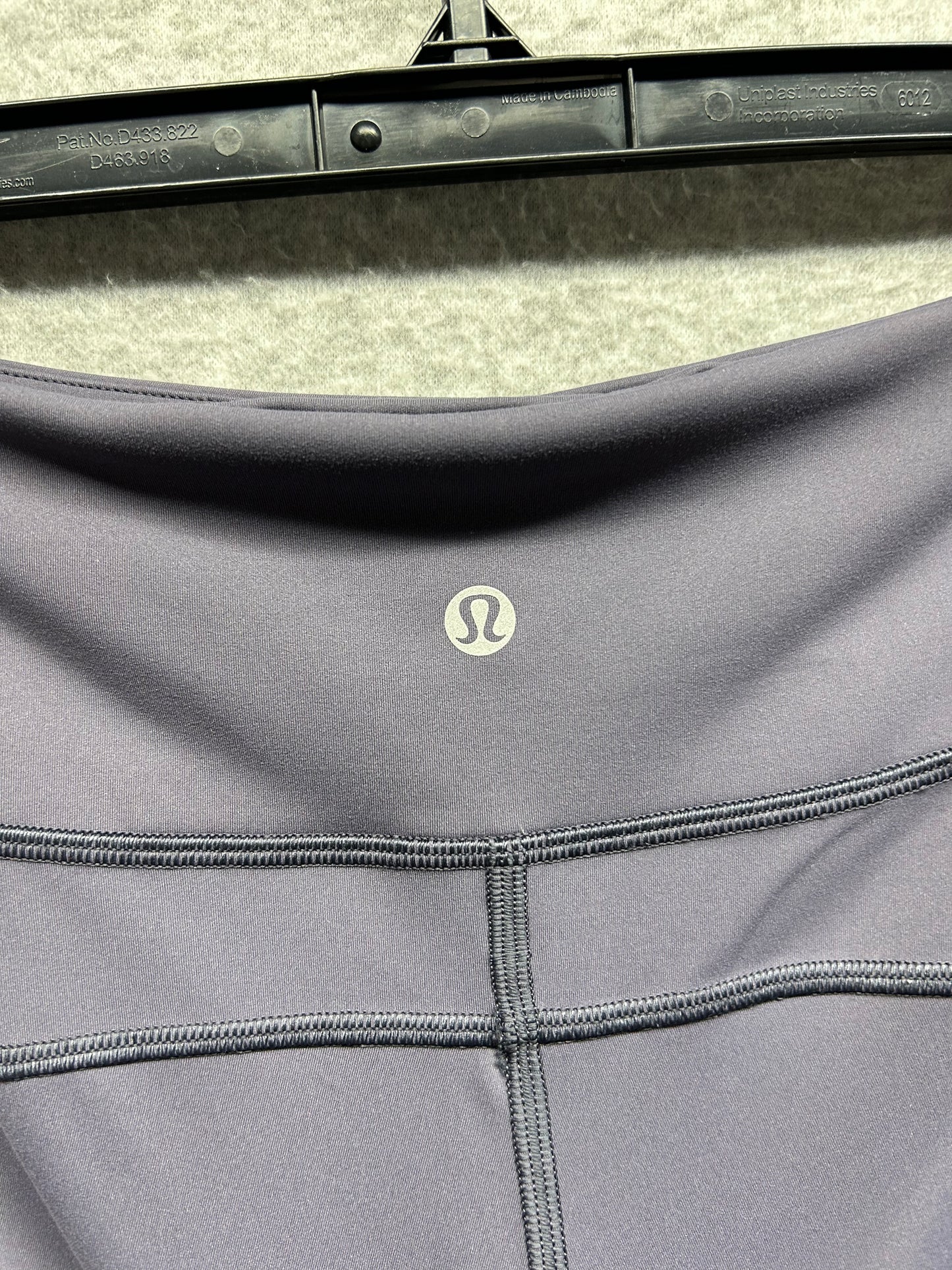 Lululemon Turn Up The Tension Crop 19" Size 10 Moonwalk