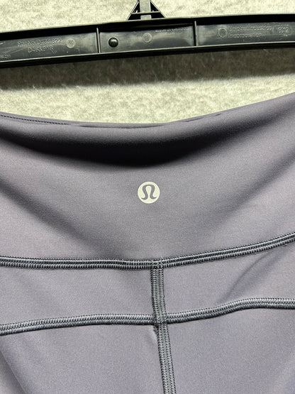 Lululemon Turn Up The Tension Crop 19" Size 10 Moonwalk