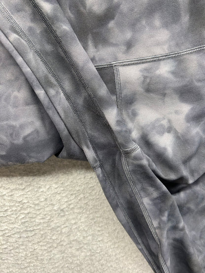 Lululemon Align High-Rise Crop 23" Size 12 Diamond Dye Pitch Grey Graphite Grey