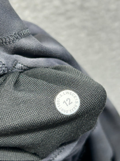 Lululemon Align High-Rise Crop 23" Size 12 Diamond Dye Pitch Grey Graphite Grey